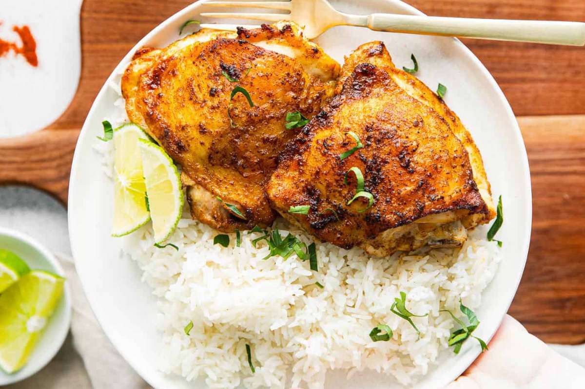 Air Fryer Chili Lime Chicken Recipe.