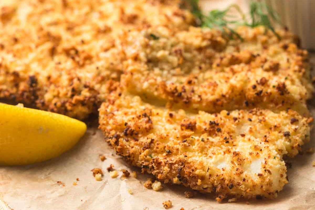 Air Fryer Fried Fish. 
