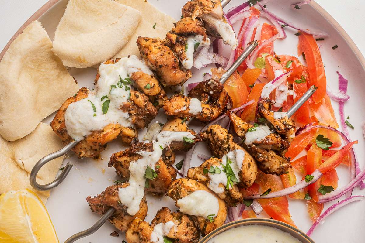 Air Fryer Greek Chicken. 