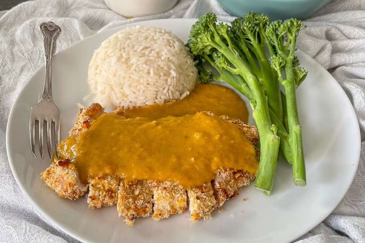 Air Fryer Katsu Curry. 