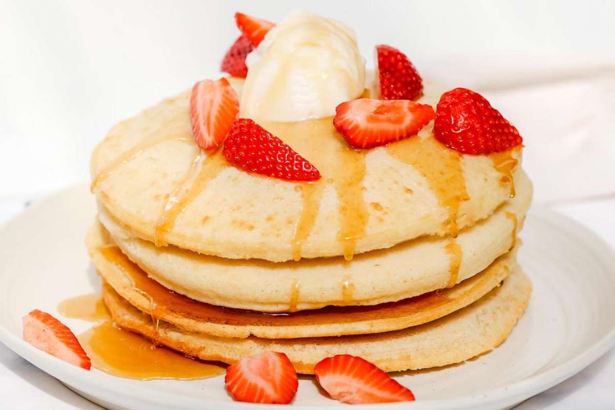 Air Fryer Pancakes Recipe. 