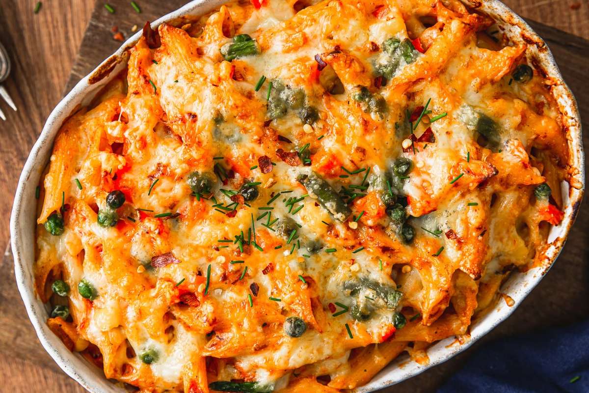 Air Fryer Pasta Bake easy recipe 1