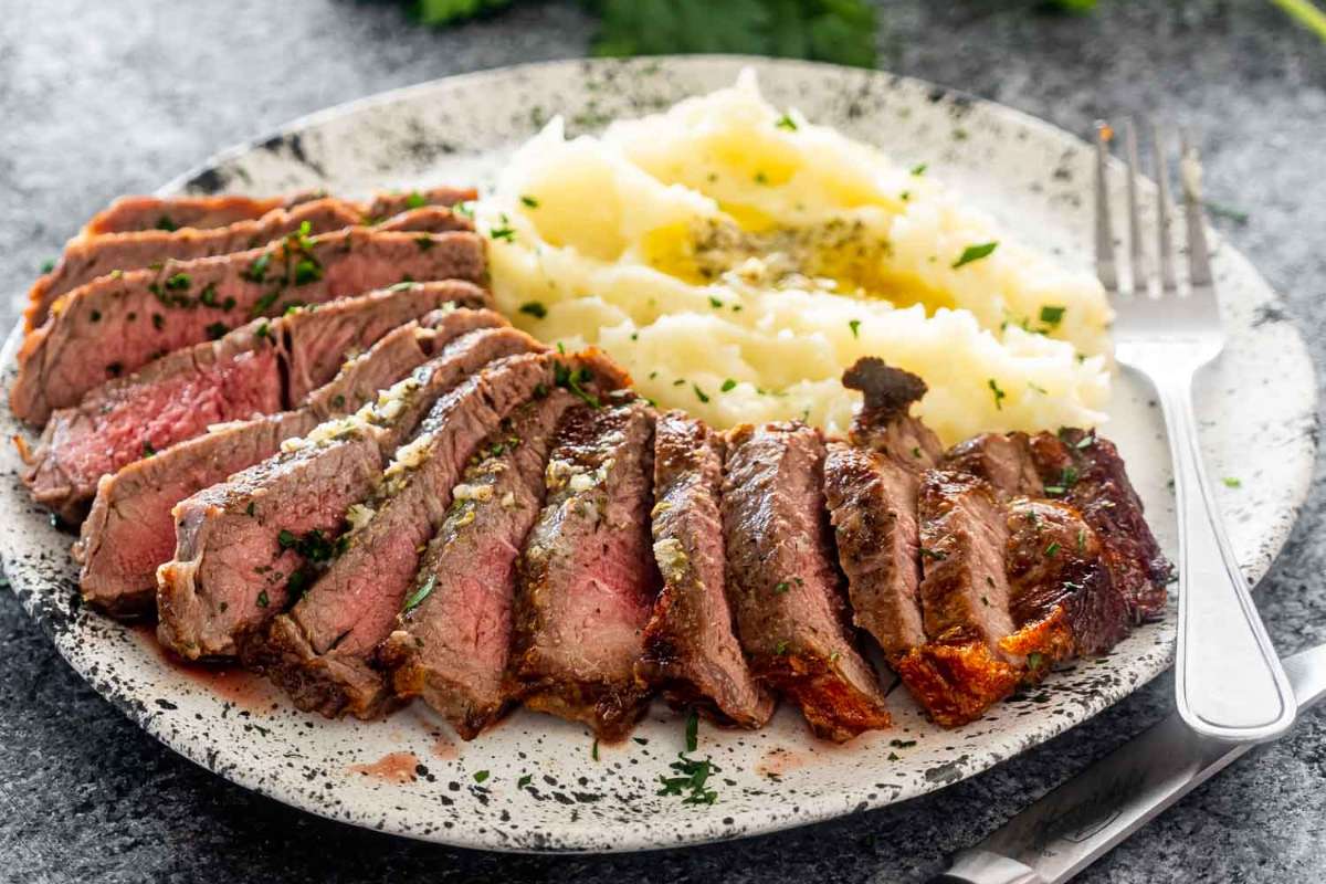 Air Fryer Steak. 