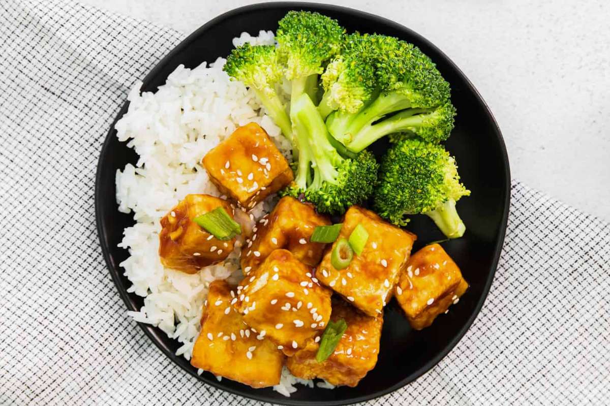 Air Fryer Teriyaki Tofu Recipe.