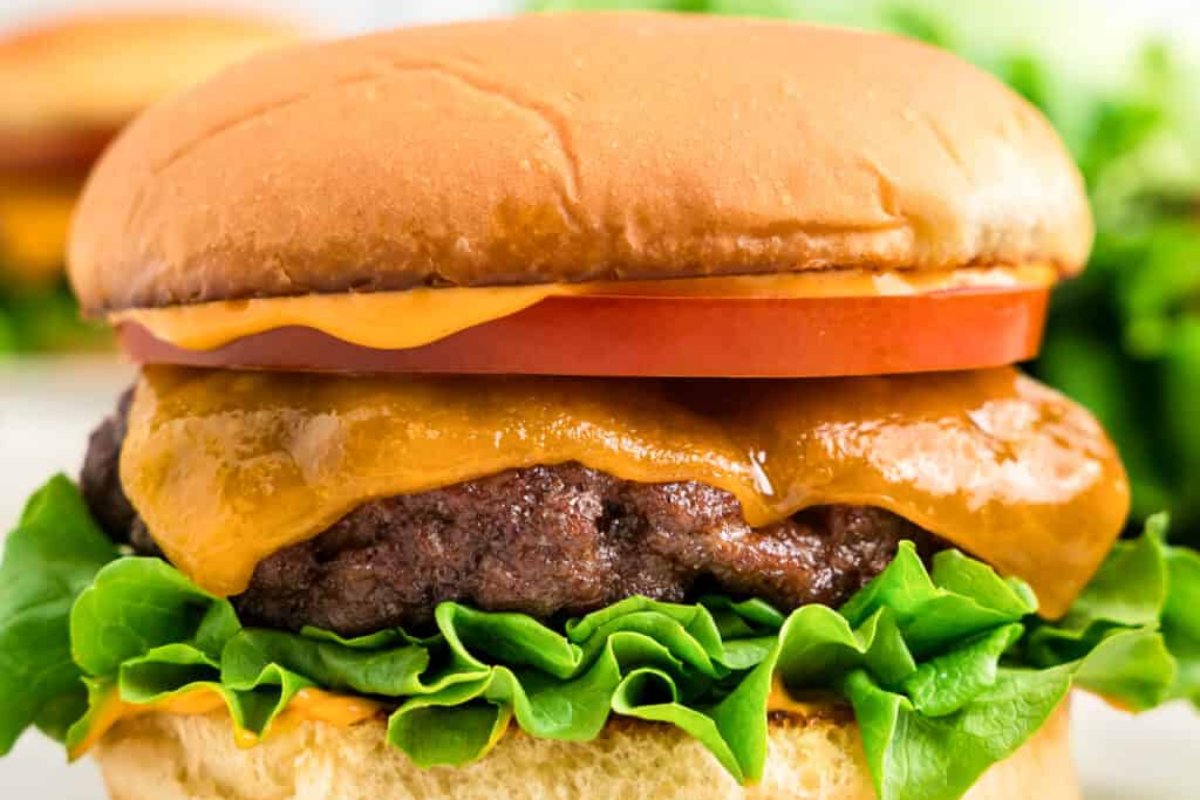 Baked Hamburgers. 