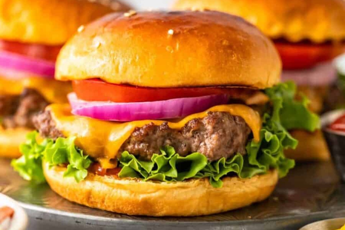 Baked Hamburgers Recipe (How To Cook Burgers In The Oven).