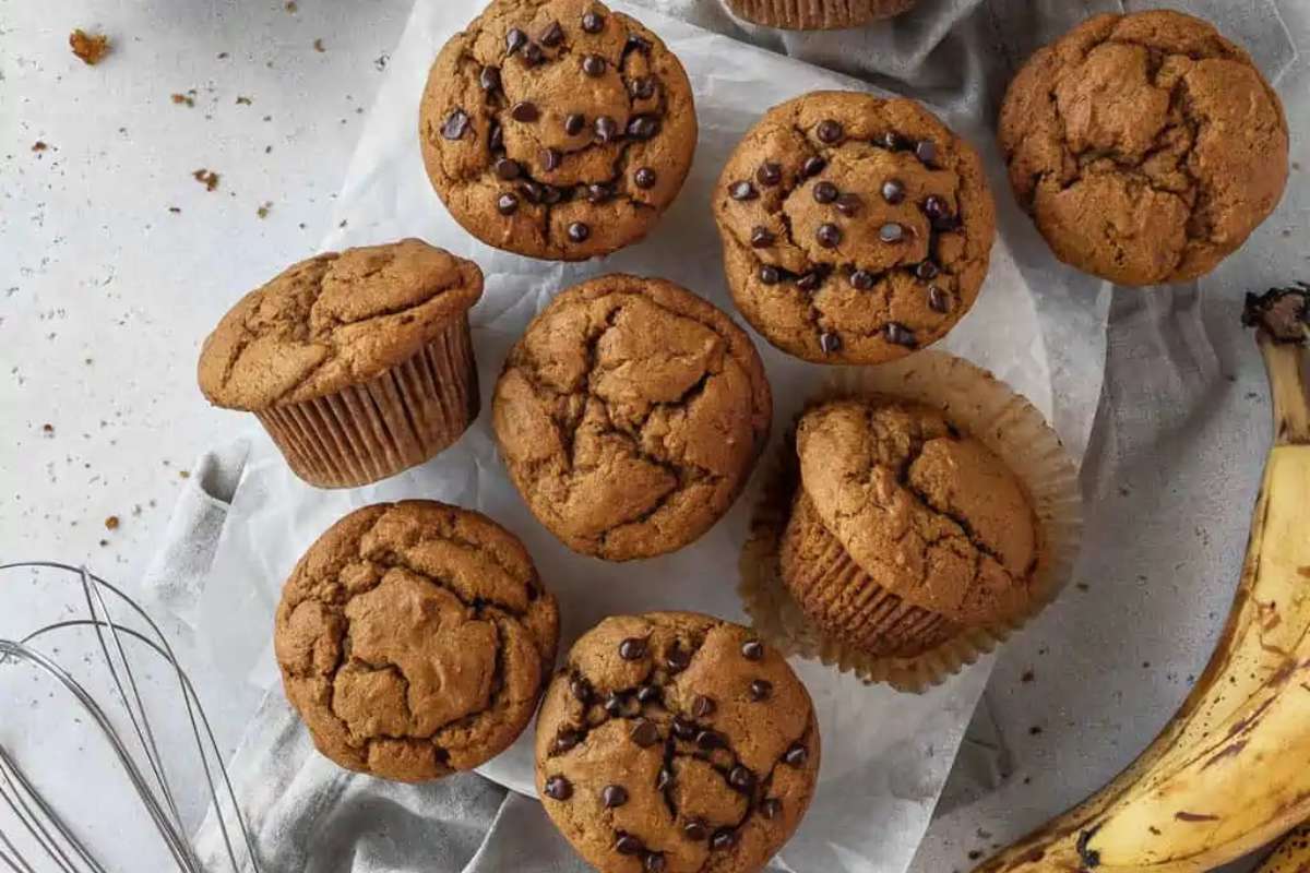 Banana Pumpkin Muffins. 
