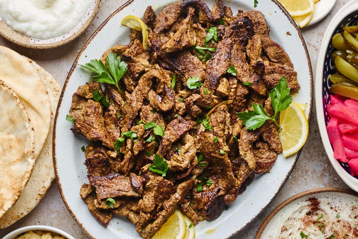 Beef Shawarma. 