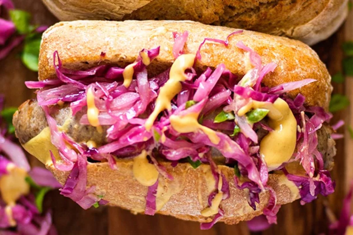 Best German Bratwurst hot dog.