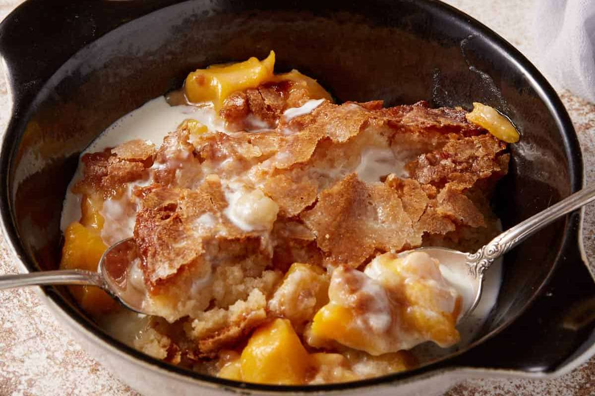 Best Recipe For Peach Cobbler.