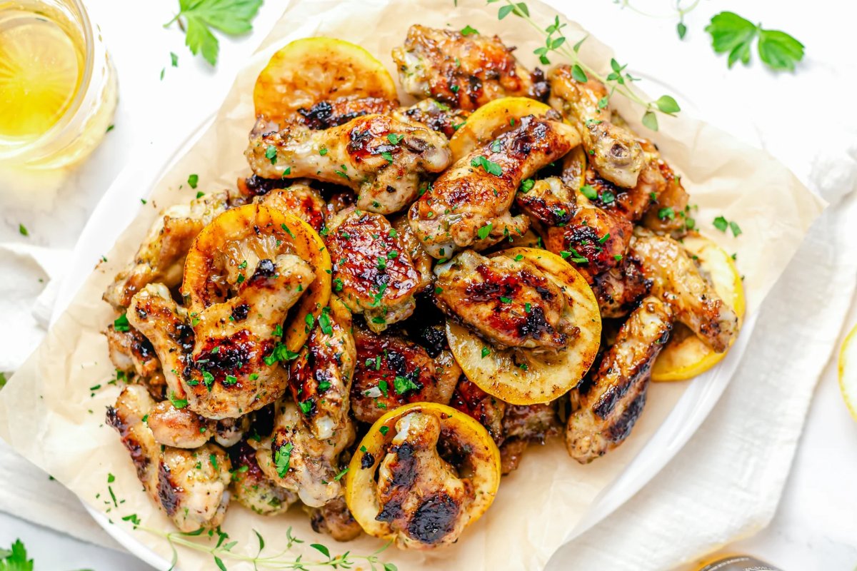 Best Sticky Grilled Wings 1