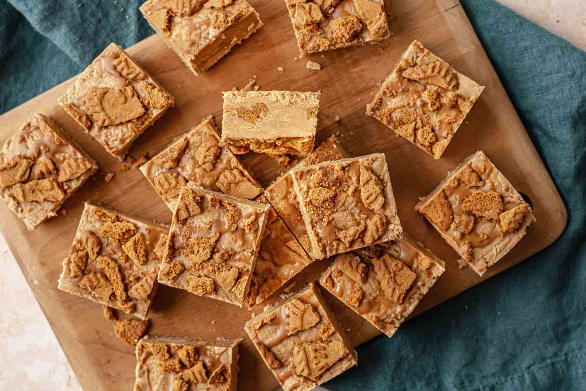 Biscoff Fudge.