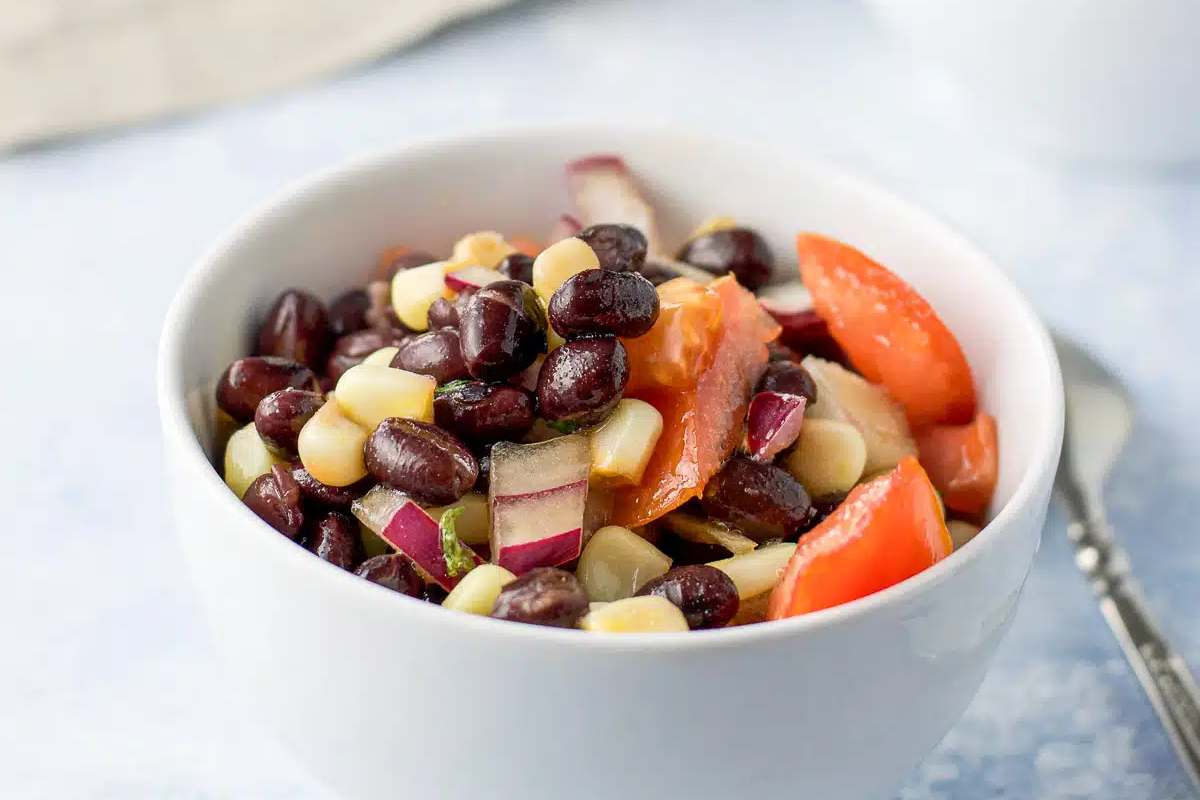 Black Bean Salad with Corn.