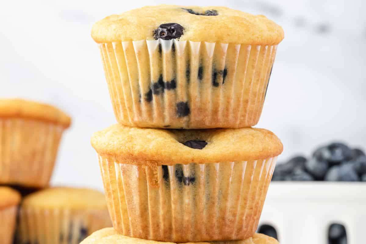Blueberry Pancake Mix Muffins Recipe 1