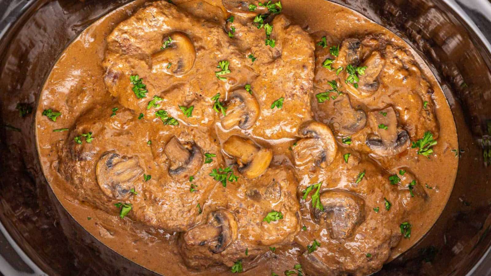 Crockpot Cube Steak recipe by Busy Day Dinners.
