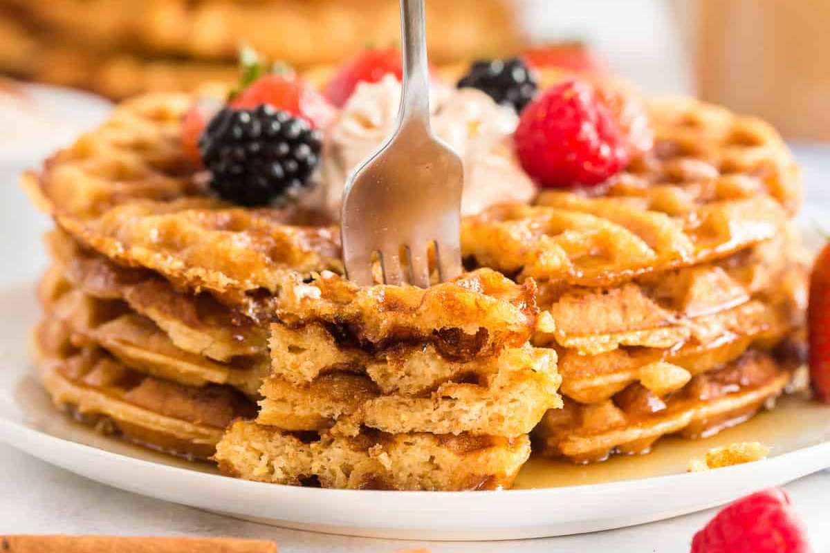 Buttermilk Cornbread Waffles.