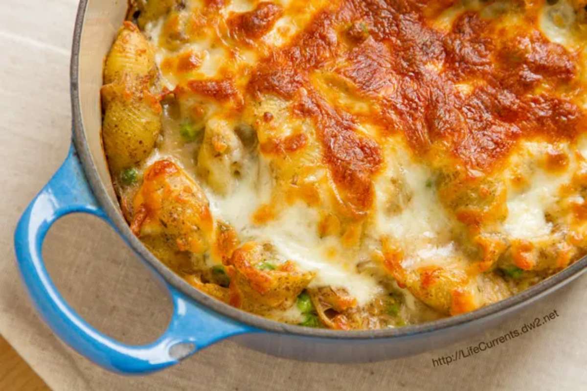Cream Of Mushroom Casserole. 