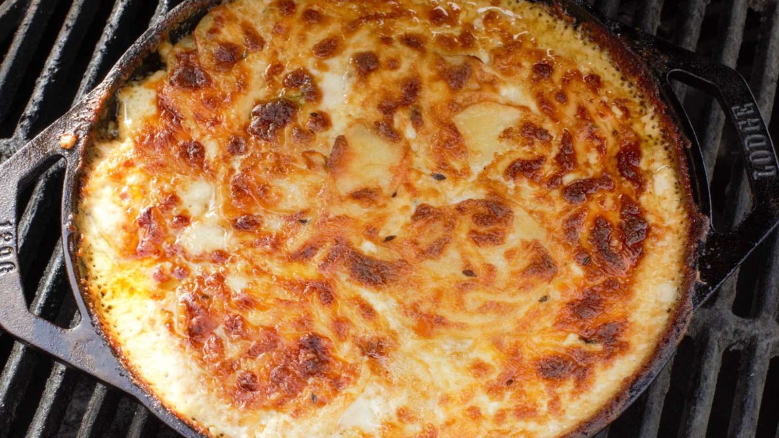 Smoked Au Gratin Potatoes recipe by Carne Diem.