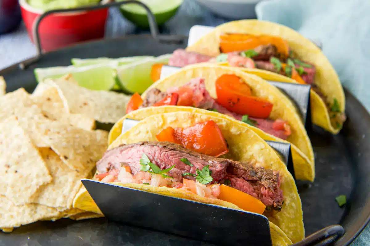 Carne Asada Tacos. 