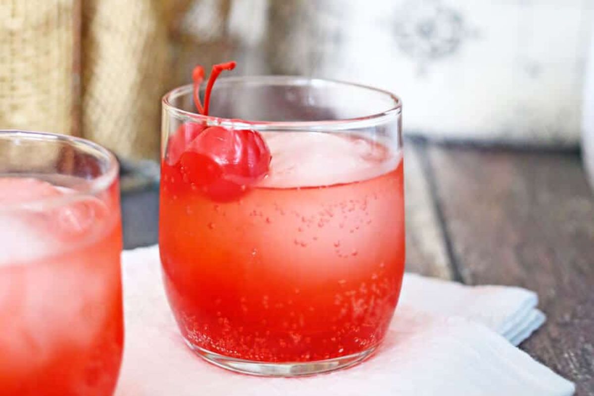Cherry Bomb Mocktail