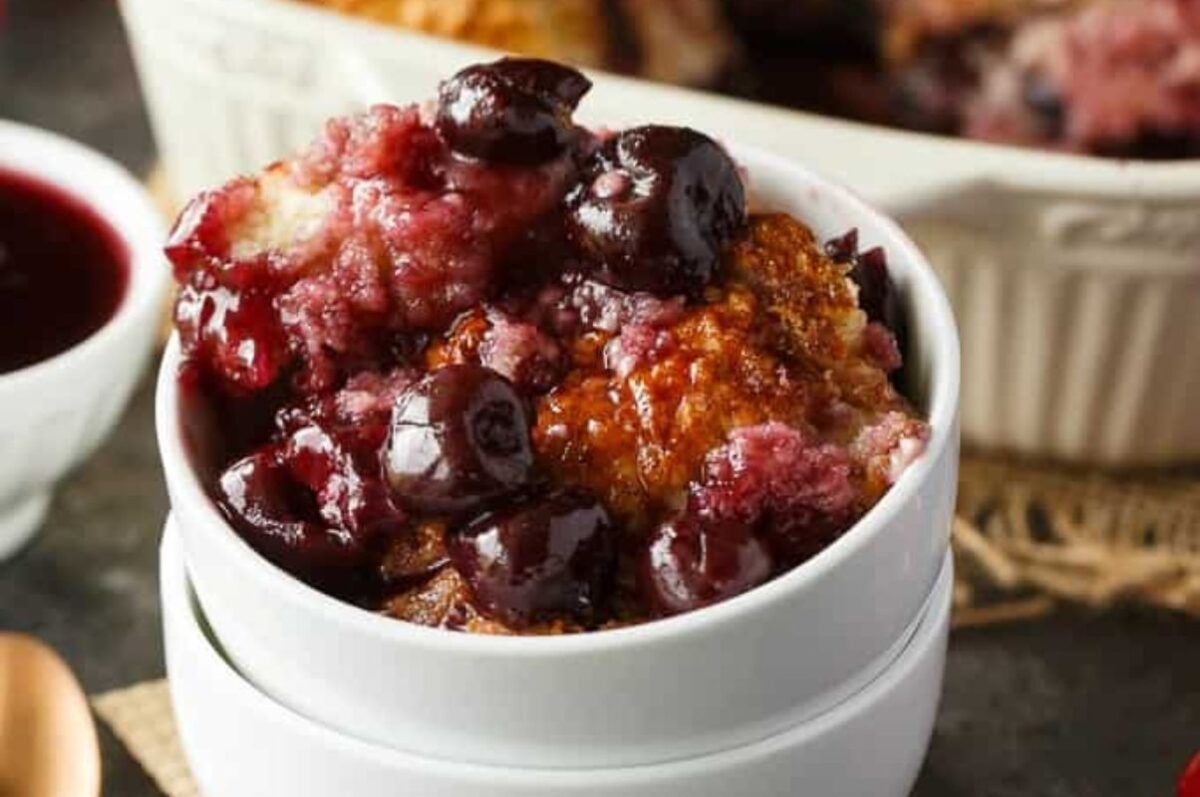 Cherry Cobbler 1