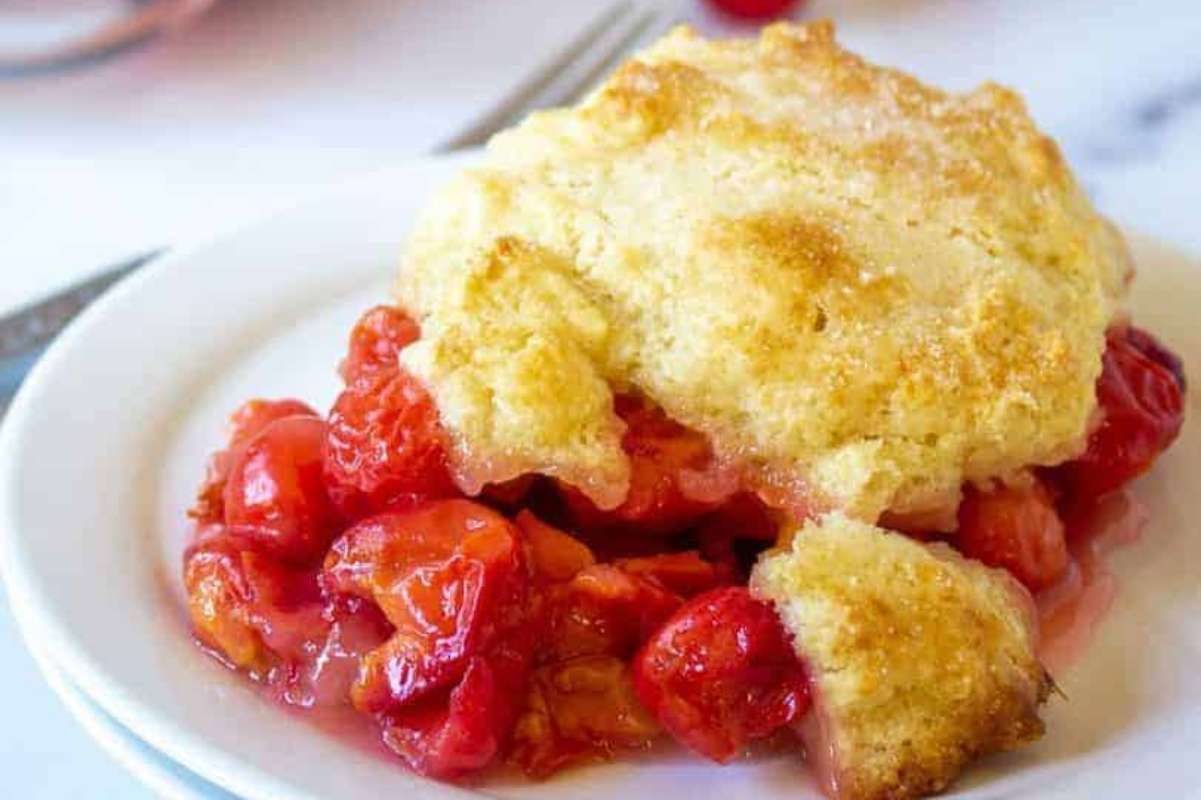 Cherry Cobbler. 