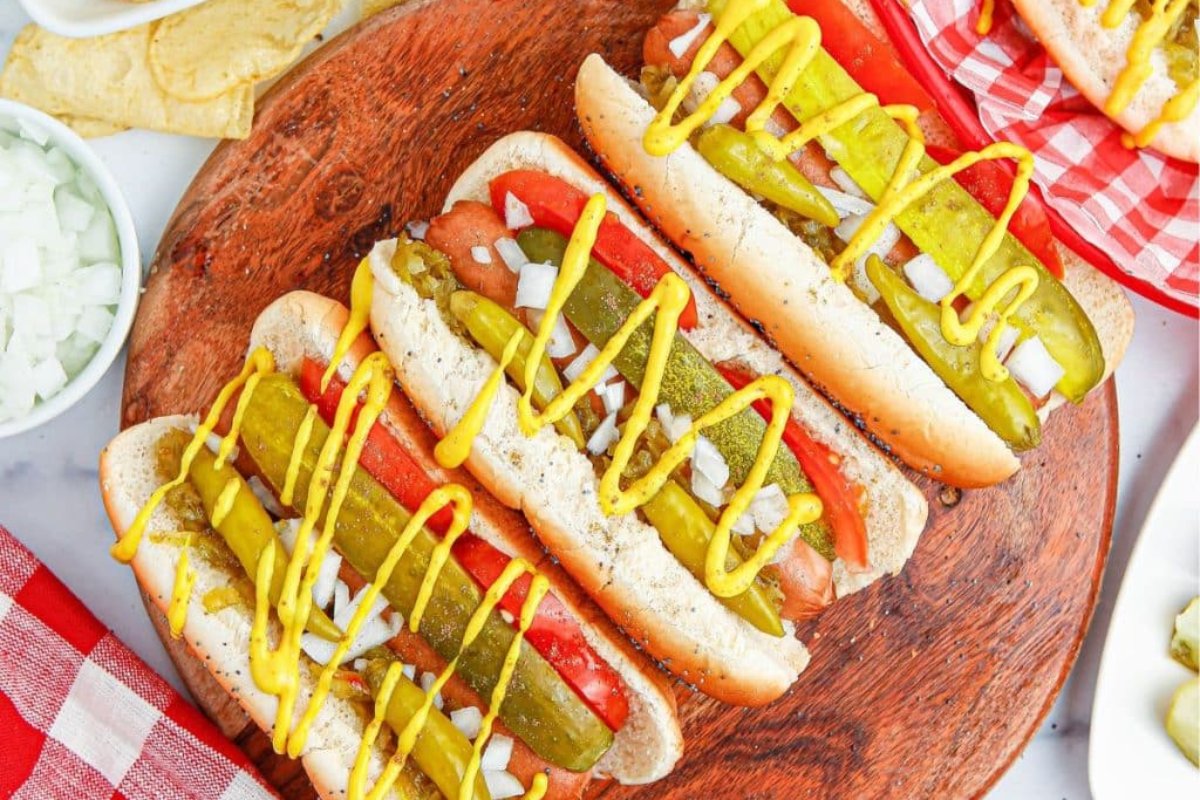 Chicago Style Hot Dog Recipe.