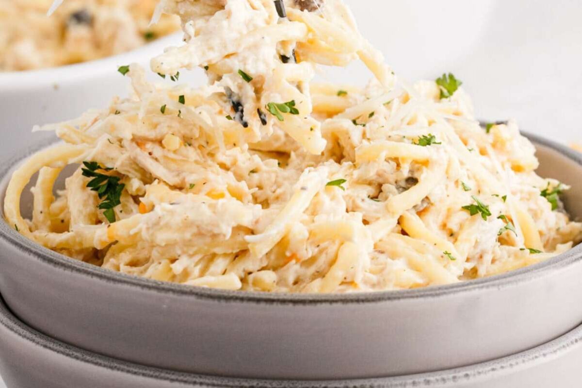 Chicken Tetrazzini.