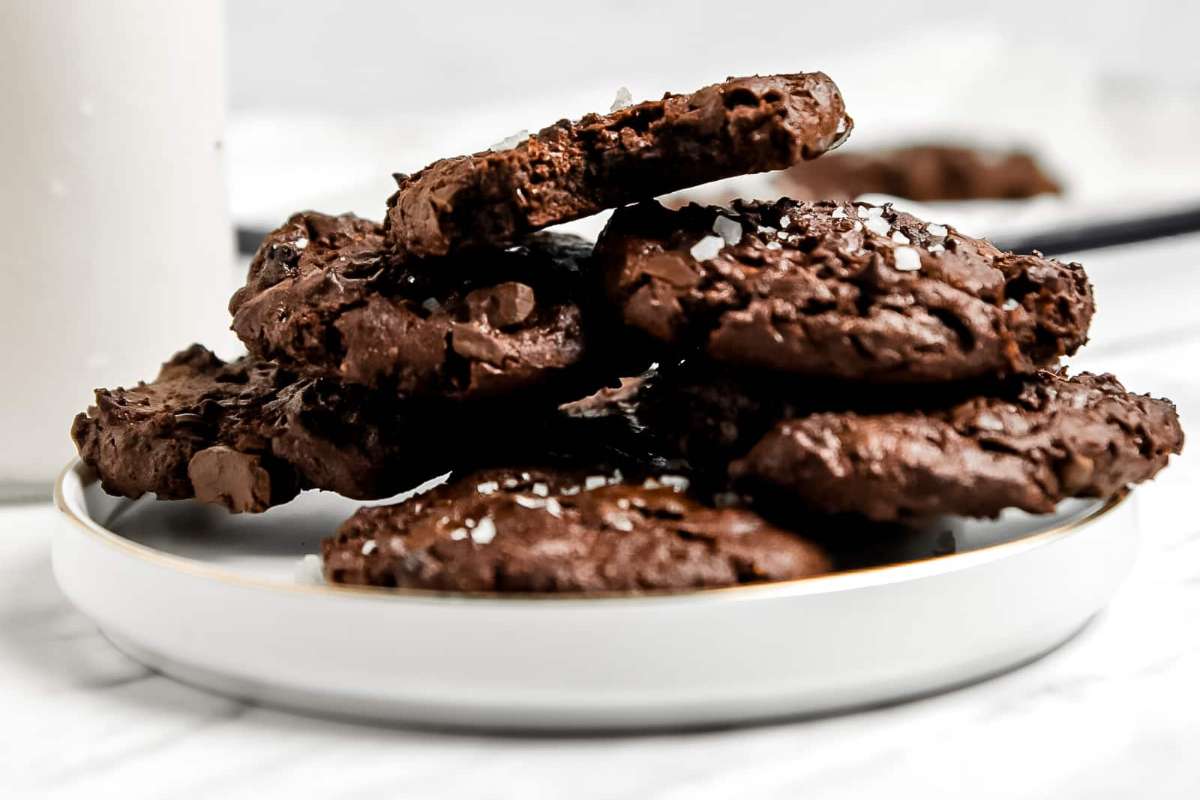 Chocolate Brownie Cookies.