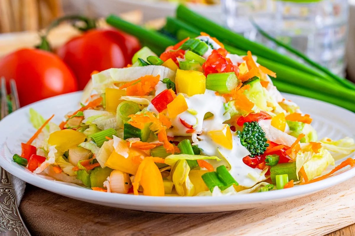 Chopped Lettuce Salad