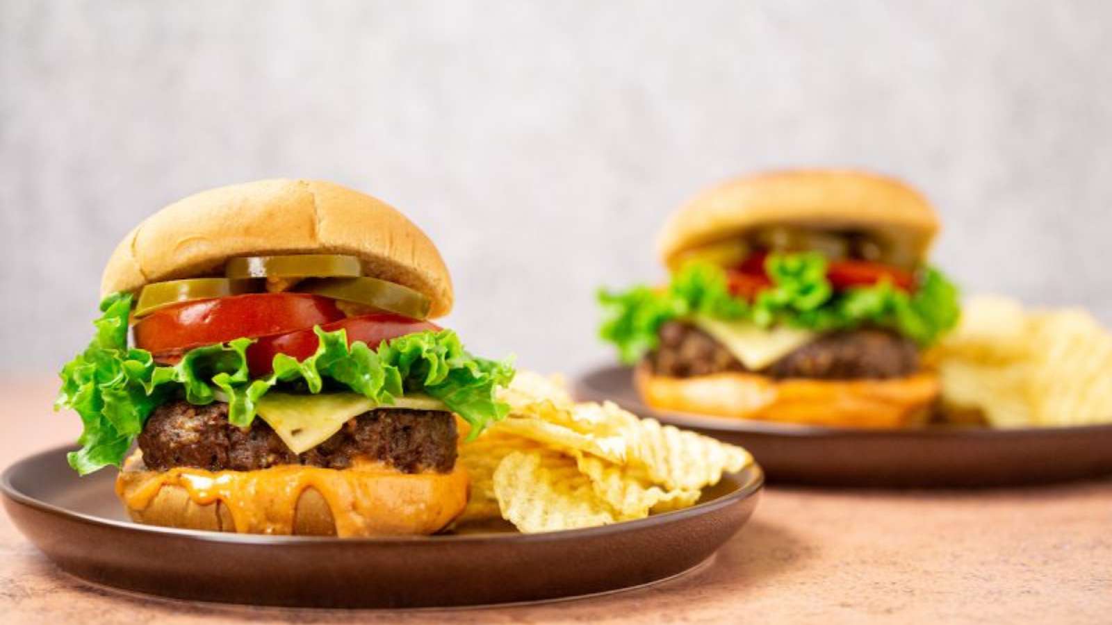 Sriracha Mayo Burgers recipe by Cinnamon and Sage Co.