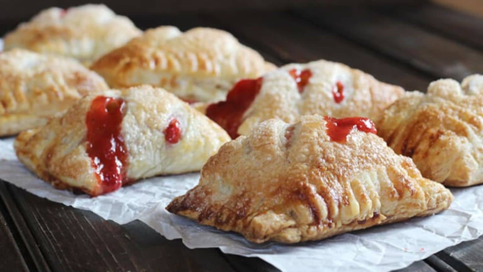 Strawberry Turnovers recipe by Cook With Kushi.