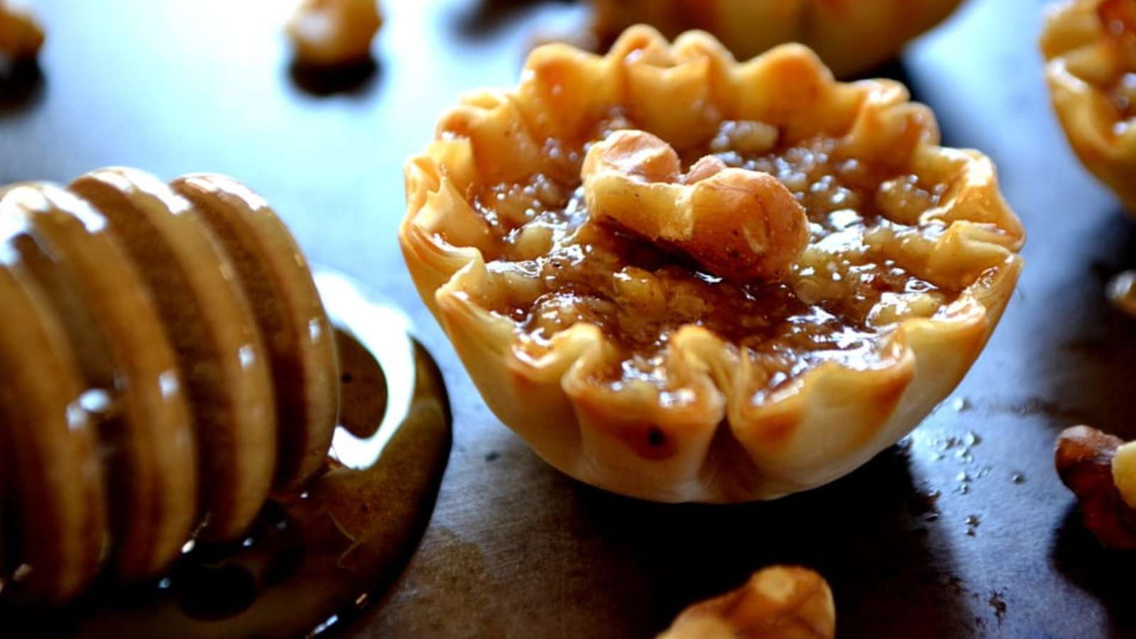 Mini Baklava recipe by Crafty Cooking Mama.