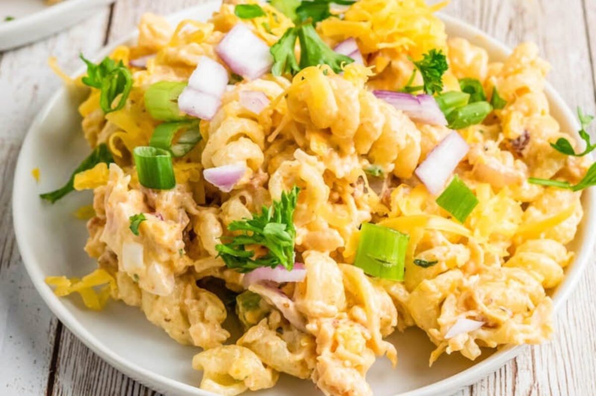 Creamy Chicken Pasta Salad