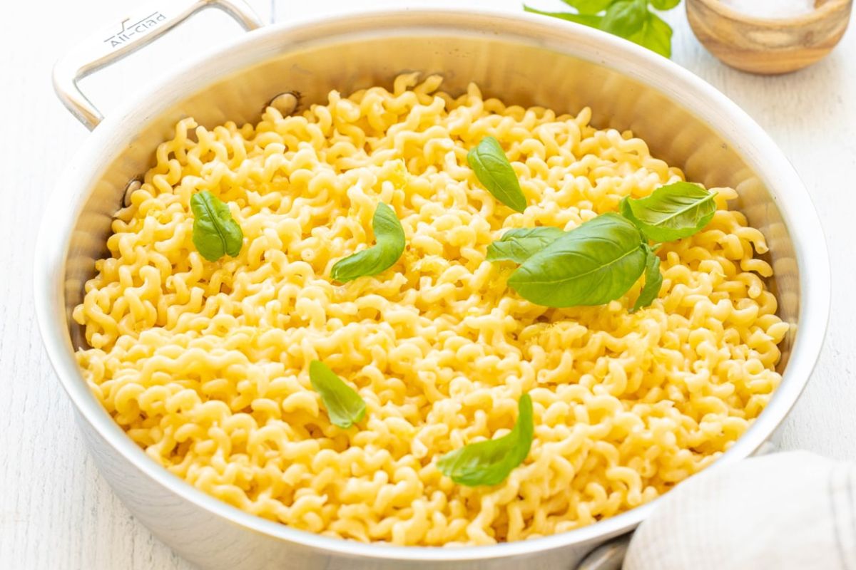 Creamy Lemon Basil Pasta