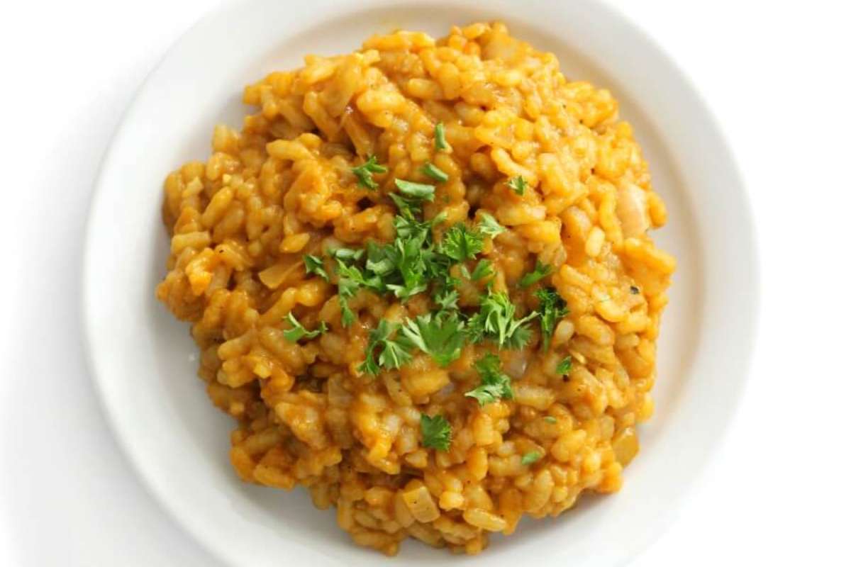 Vegan Carrot Risotto