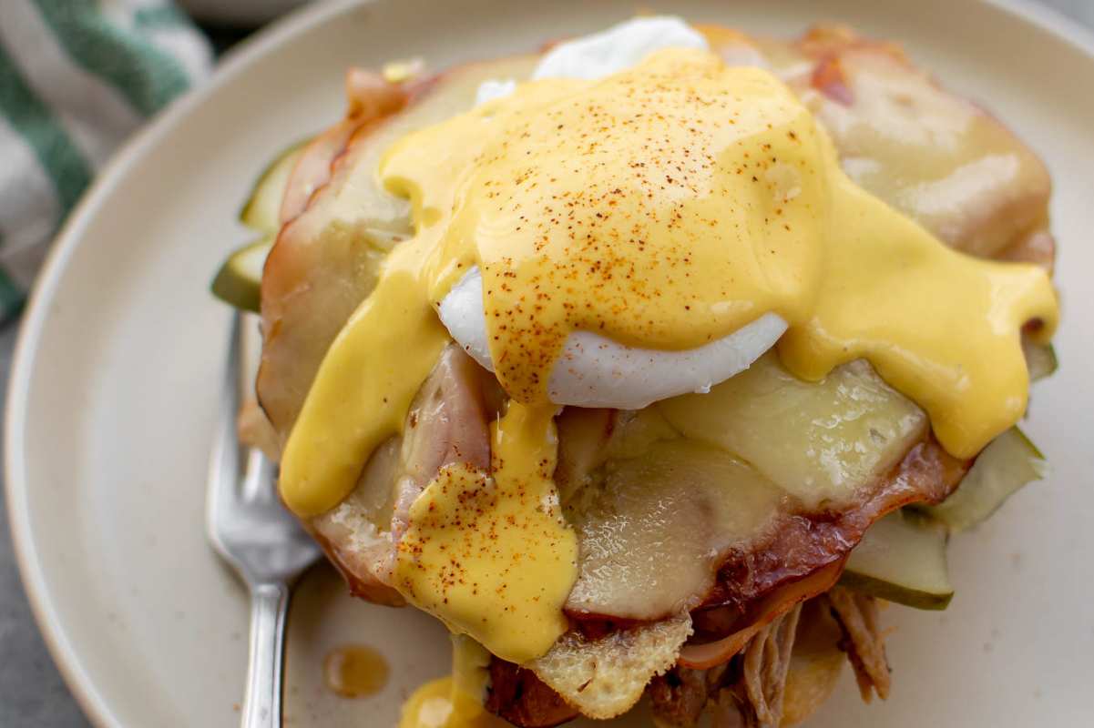 cuban eggs benedict. 