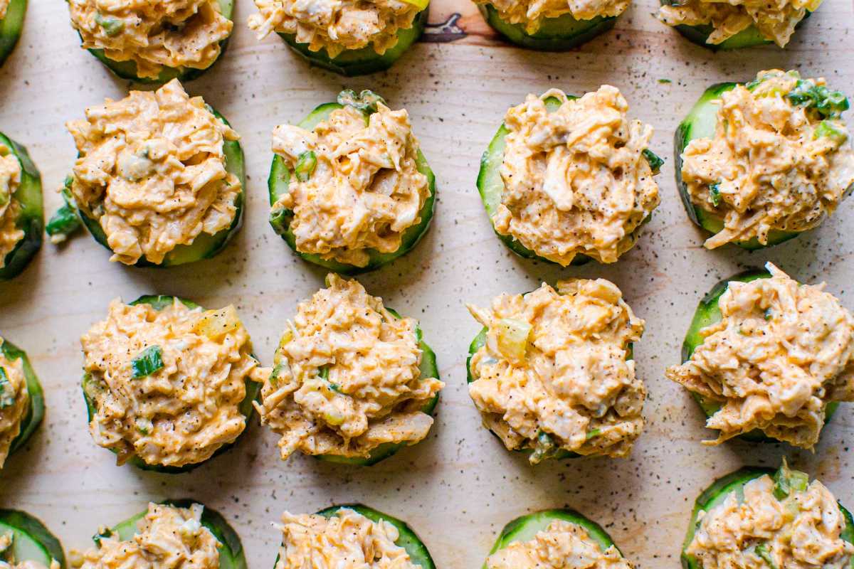 Cucumber Appetizers 