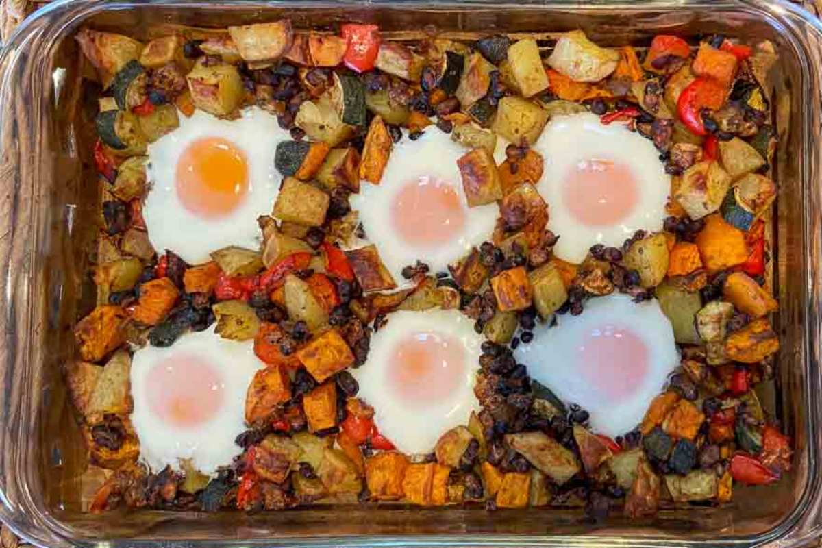 Dairy And Gluten-Free Egg Casserole. 