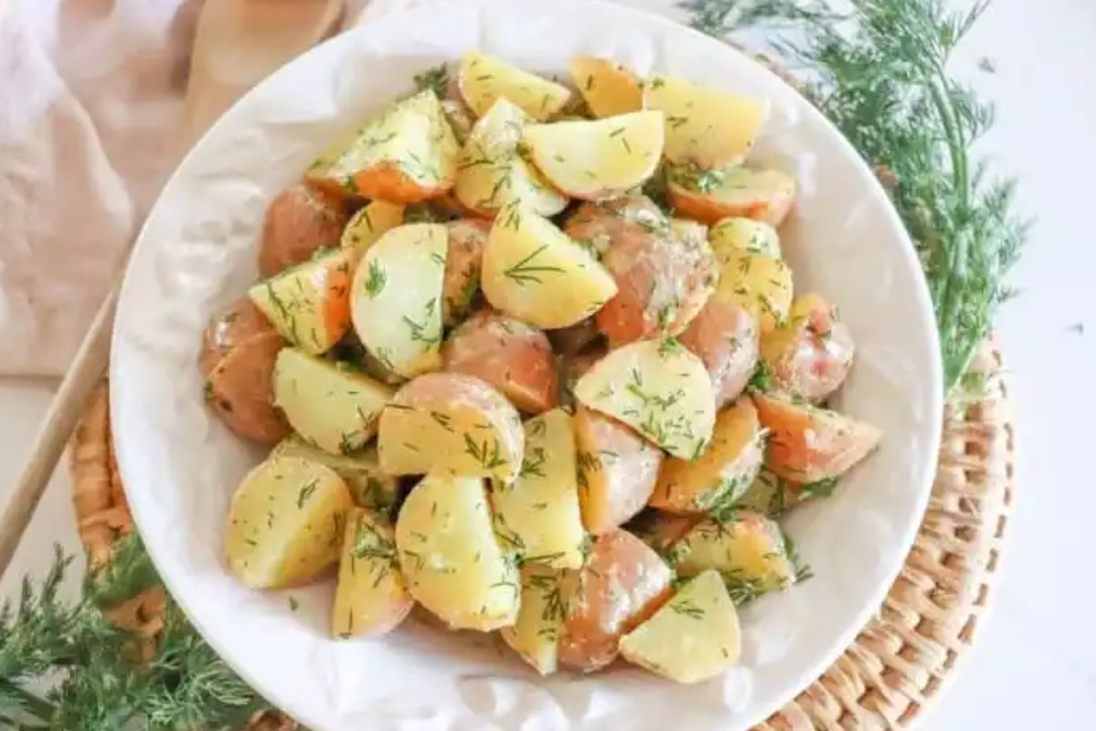 Dill And Dijon Potato Salad