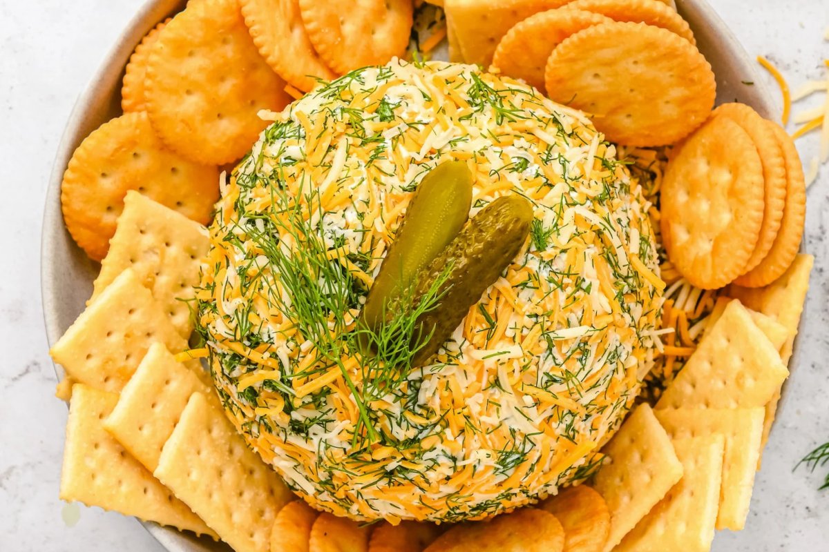 Dill Pickle Cheese Ball Recipe
