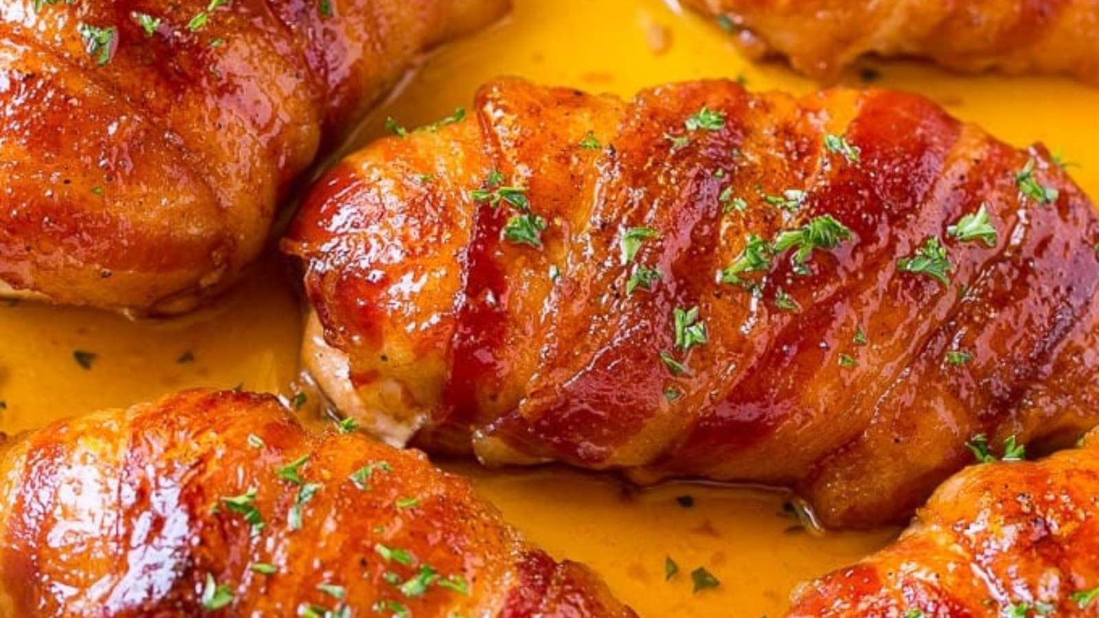 Bacon Wrapped Chicken recipe by Dinner at the Zoo.