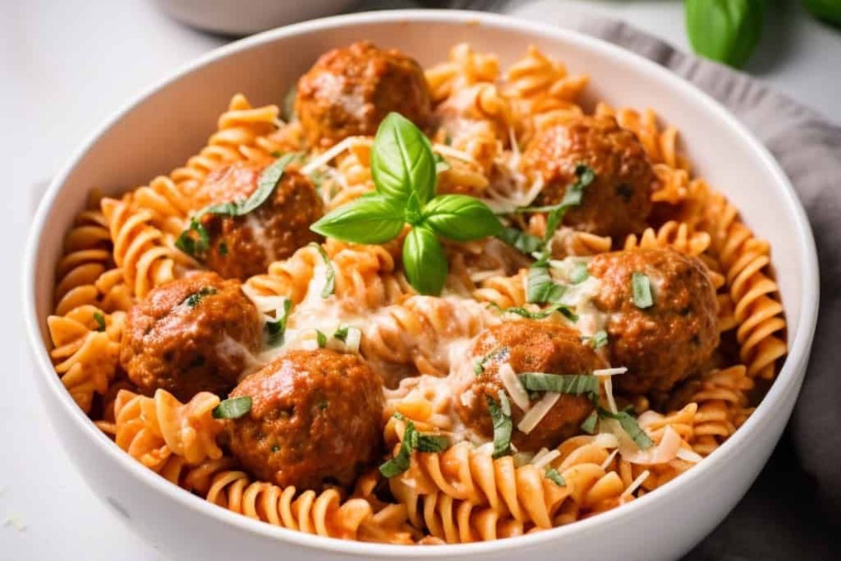 Dump And Bake Meatball Casserole