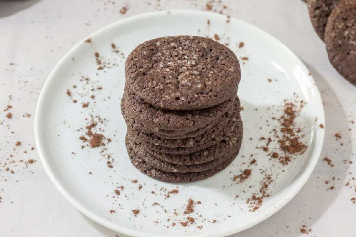 Dutch Chocolate Cookies.