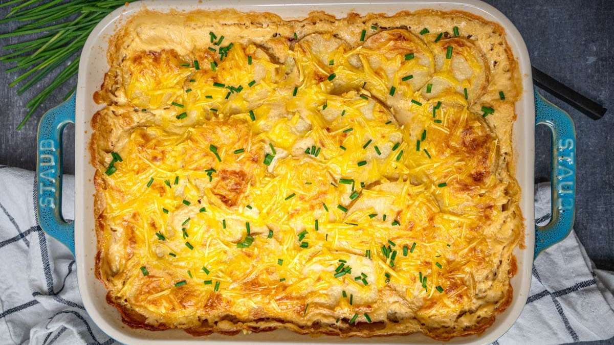Easy Vegan Scalloped Potatoes
