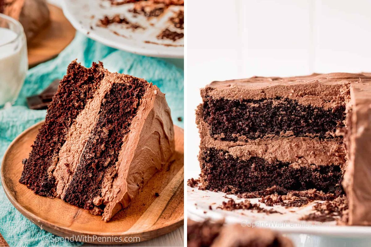 Easy Chocolate Cake 1