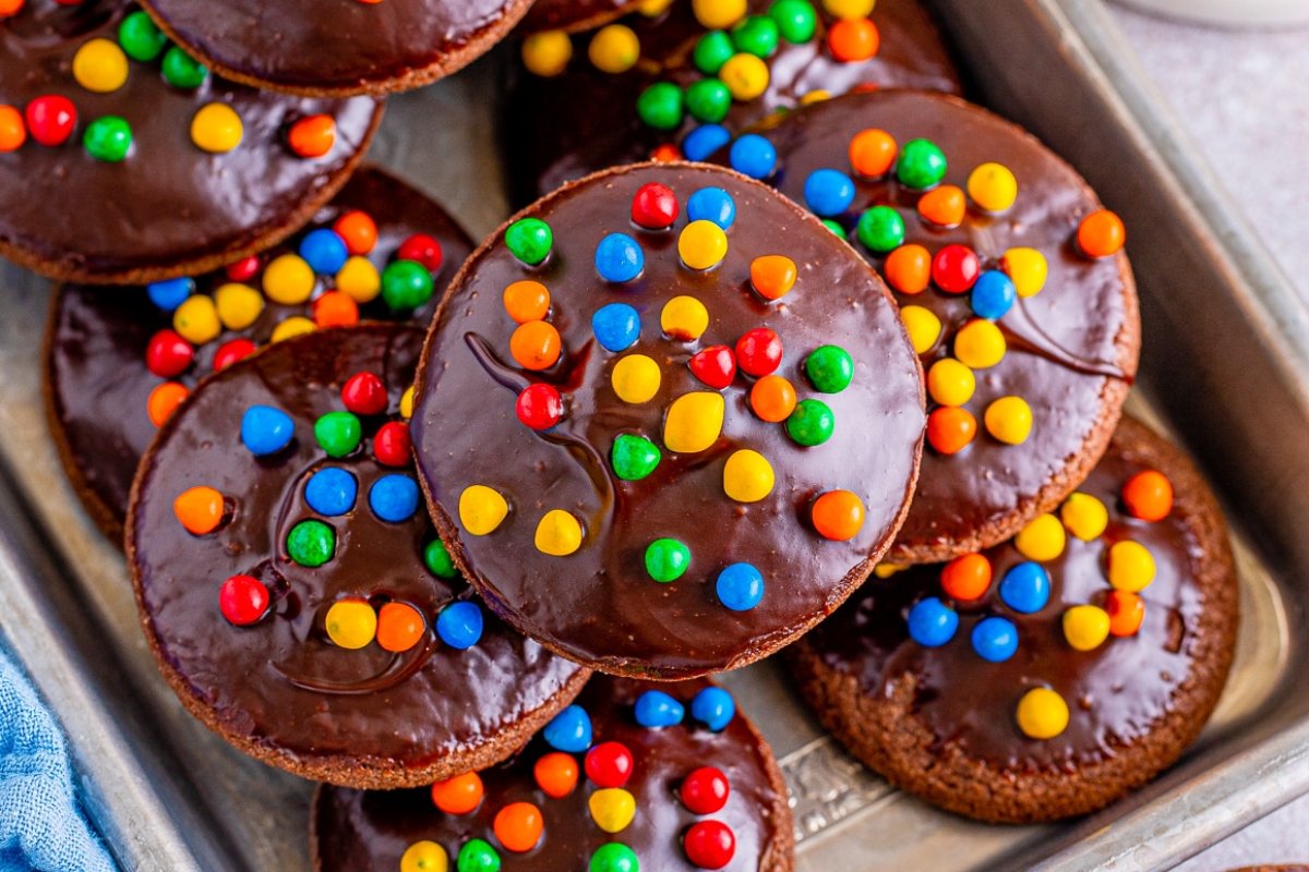 Easy Cosmic Brownie Cookies