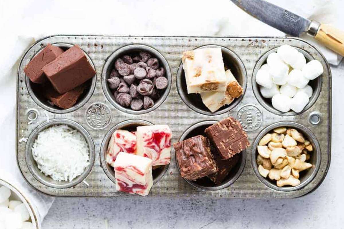 Easy Microwave Fudge (+4 Flavor Variations).