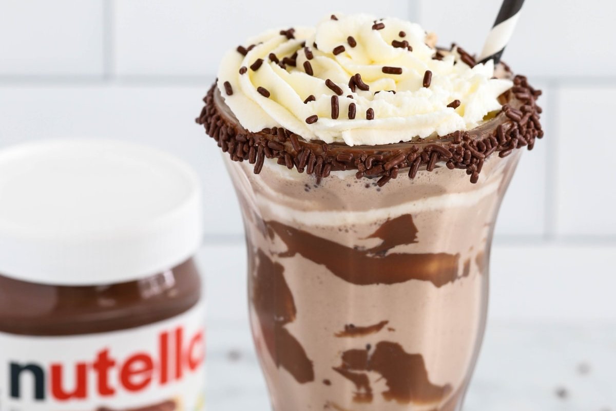Easy Nutella Milkshake