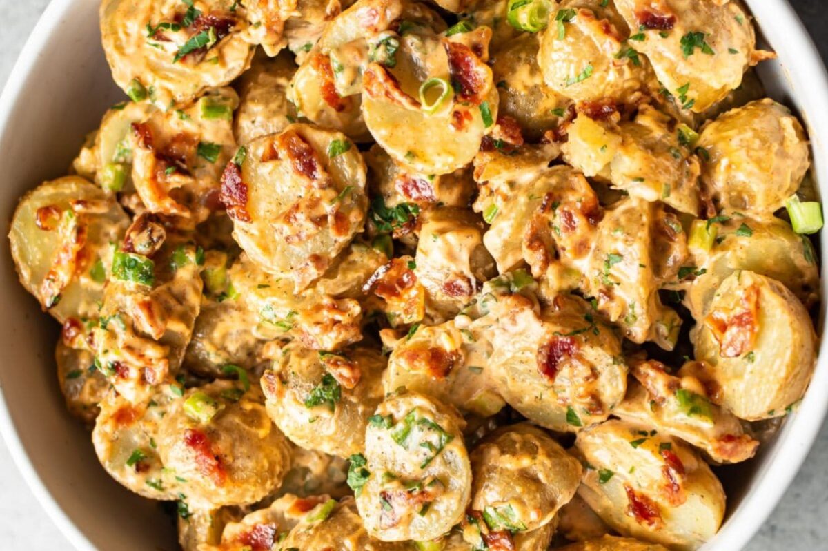 Easy Potato Salad With Bacon